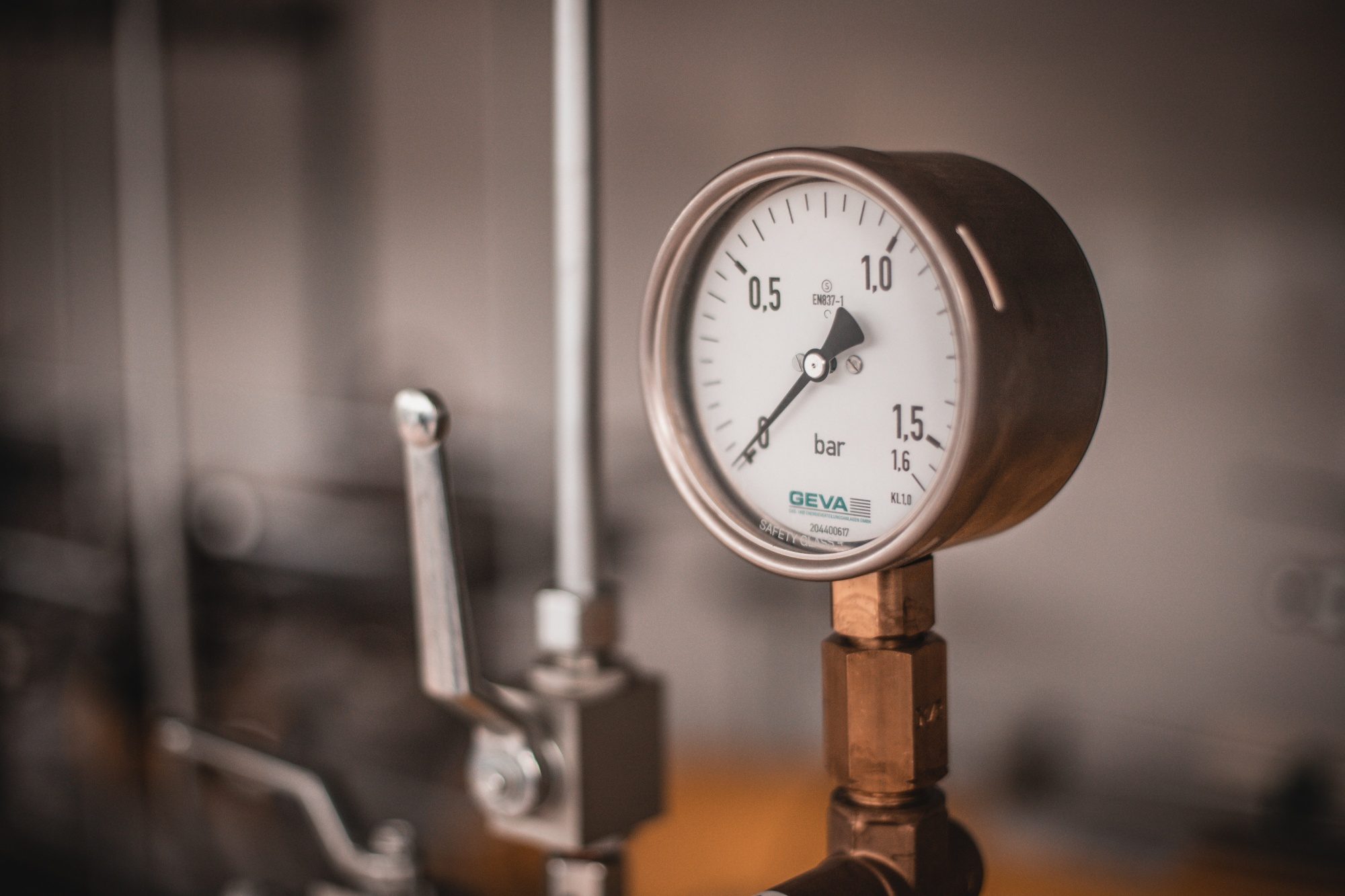 Gasdruckregel und Messtechnik bei Geva
